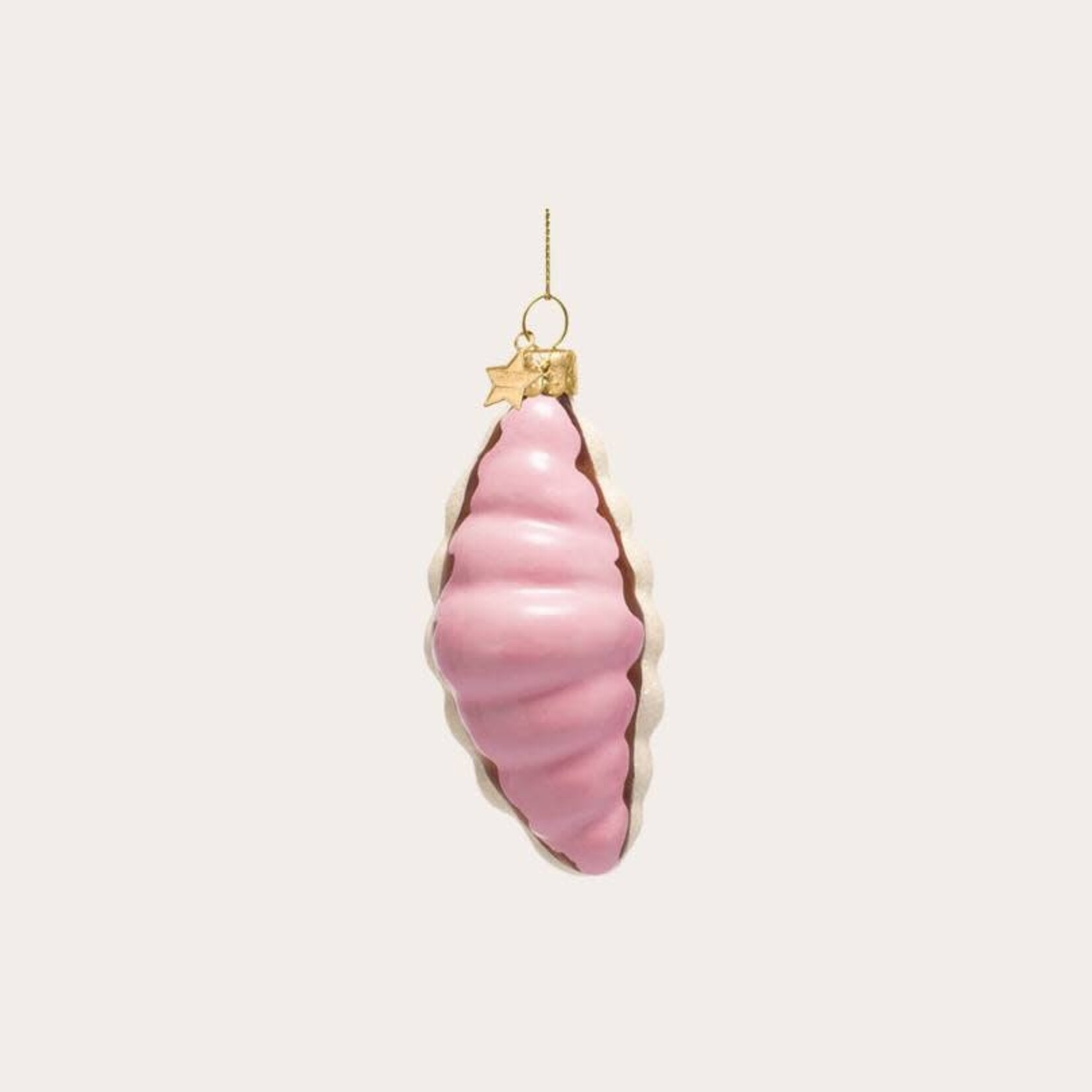 Vondels Ornament - Croissant met pudding