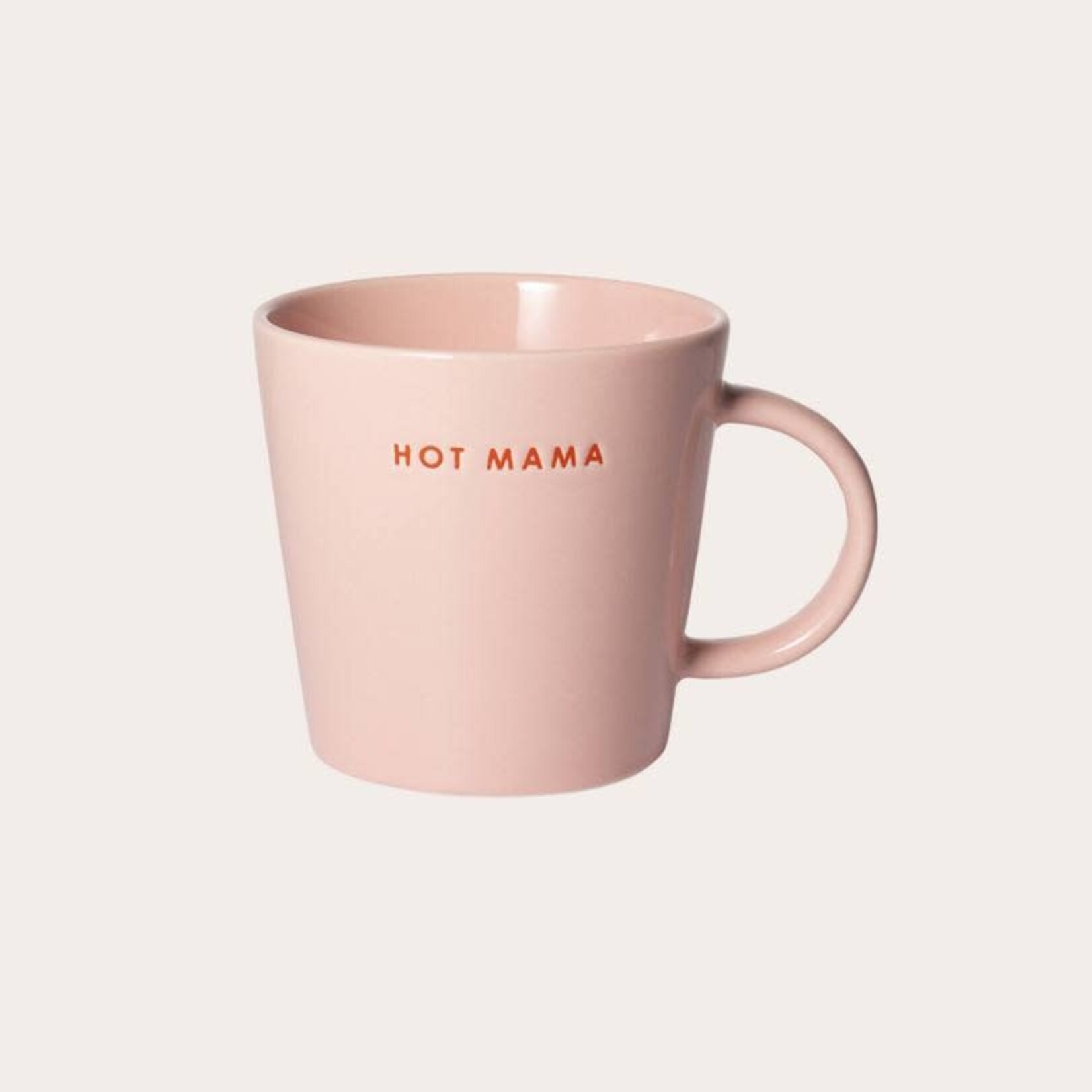 Vondels Tea mug - Hot mama, roze
