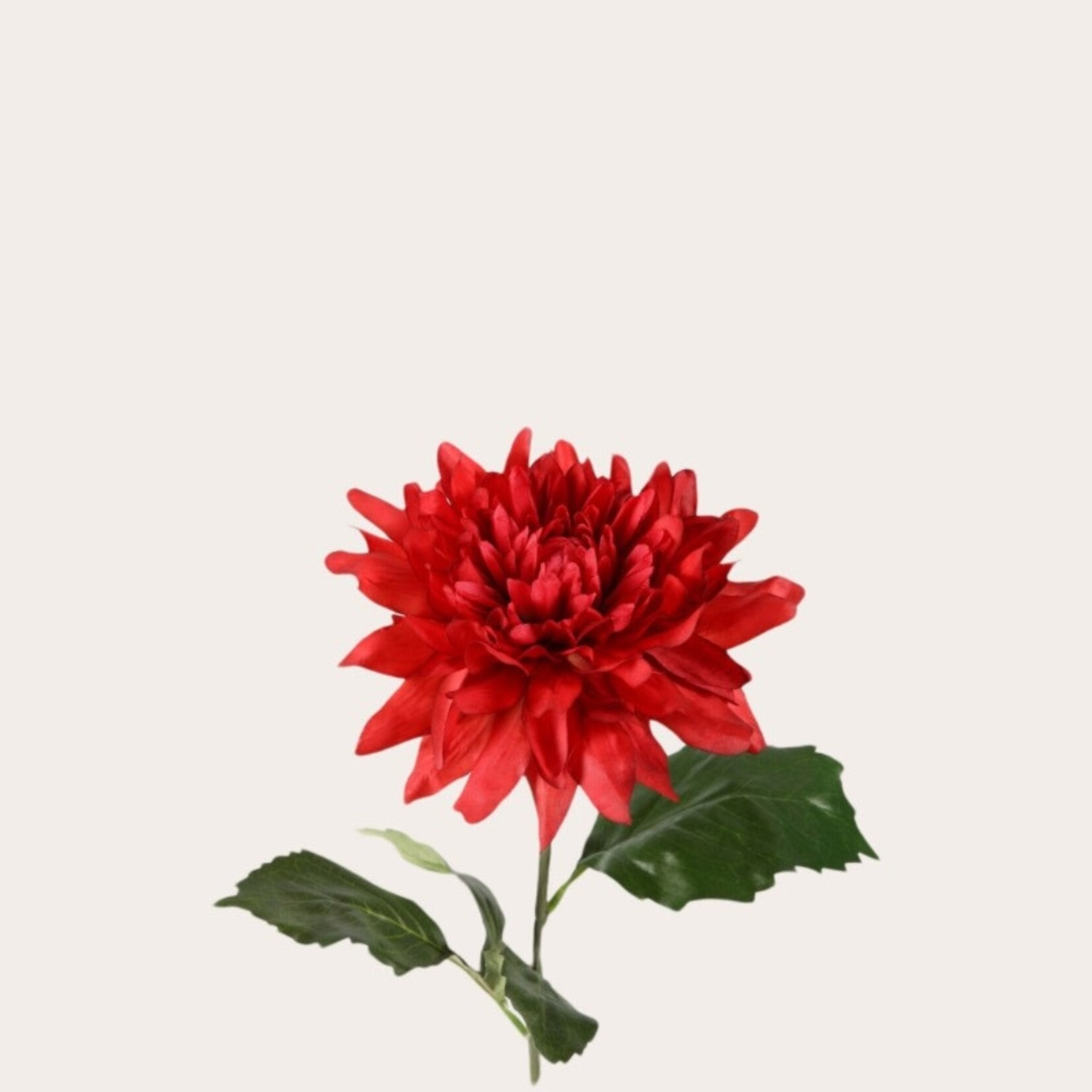 Zijden bloem - Dahlia rood