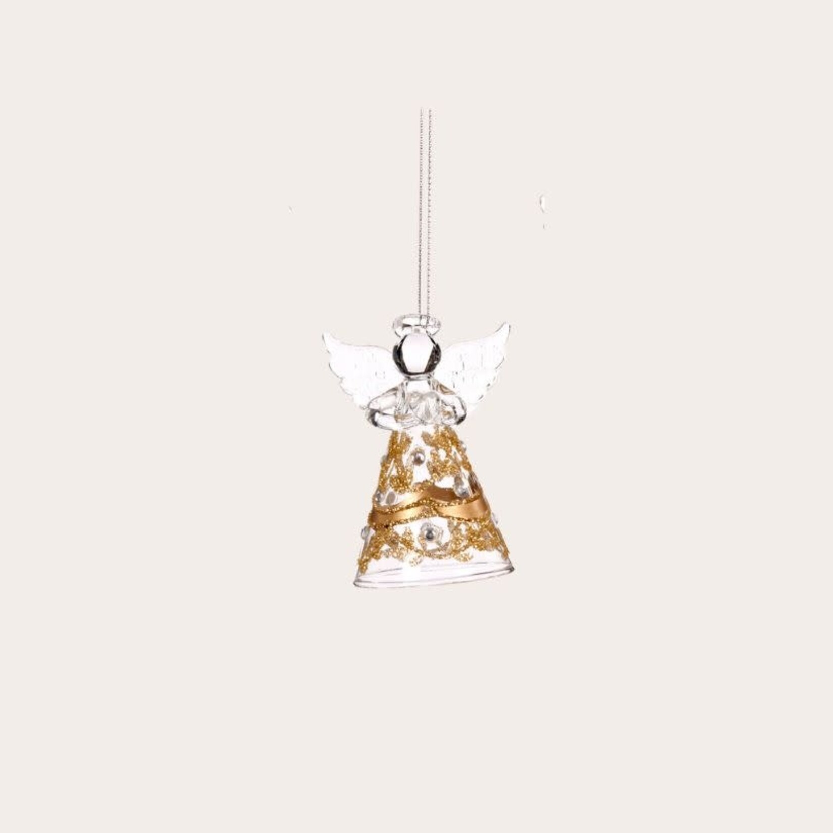 Kerstornament- Engeltjes - Strass