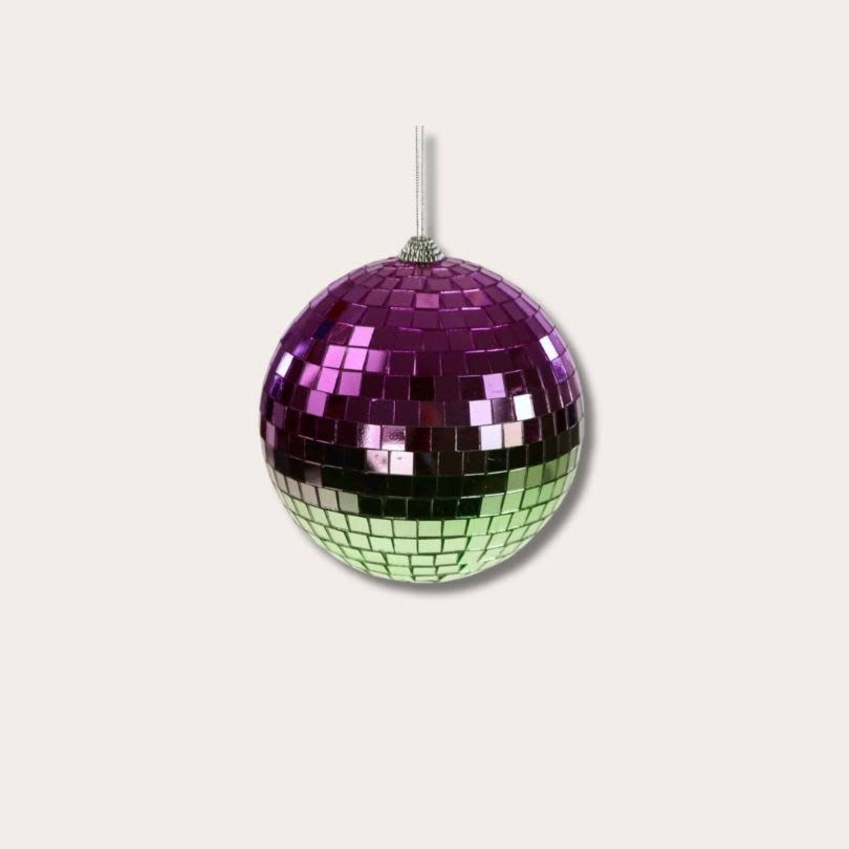 Disco ballen - paars, groen