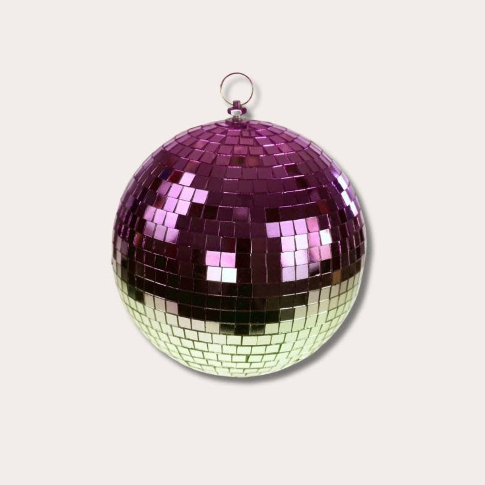 Disco ballen - paars, groen