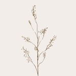 Zijden bloem - Rosehip goud