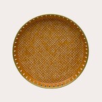 Dienblad Riviera - terracotta - L - flower