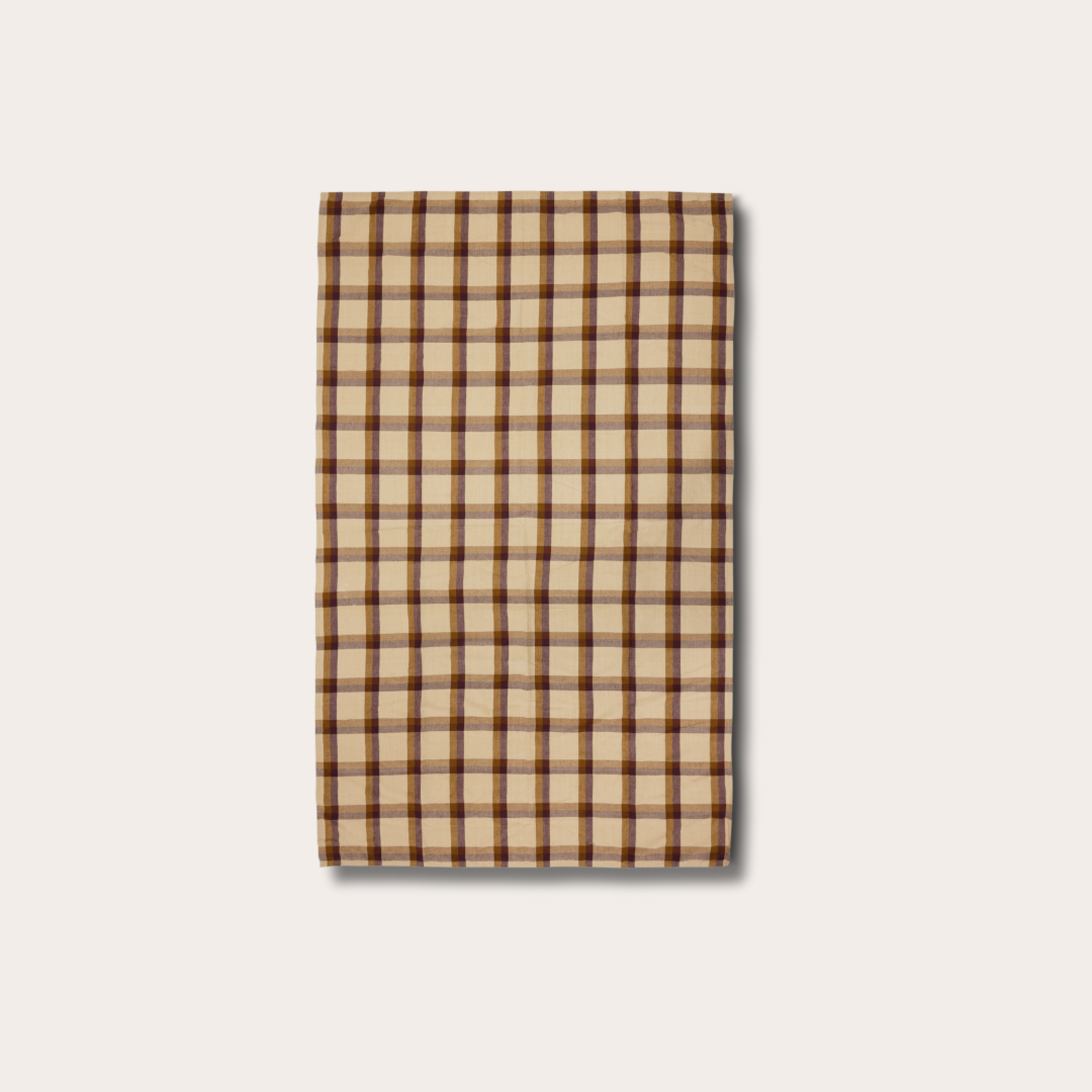 HKliving HKliving table cloth chestnut/ cream