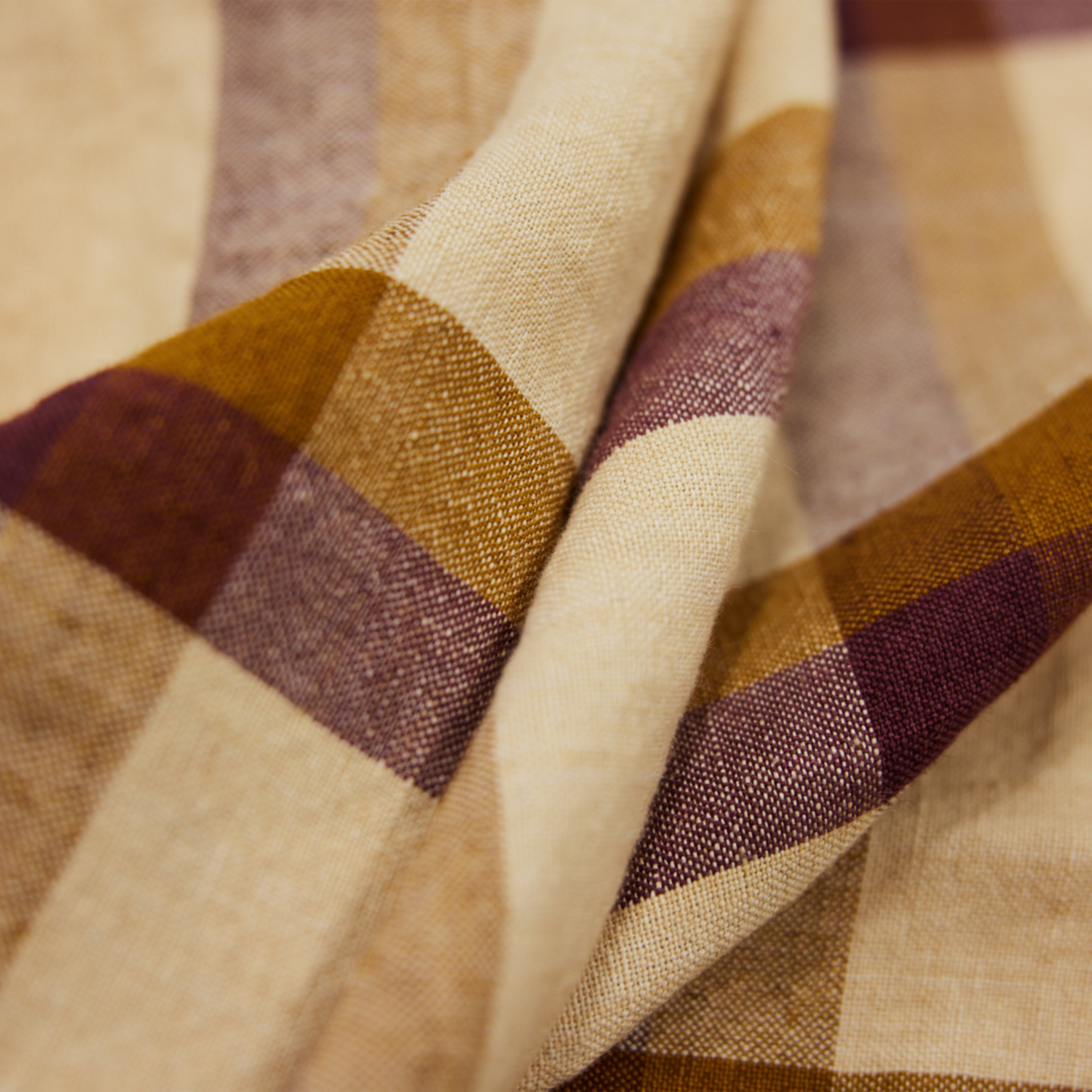 HKliving HKliving table cloth chestnut/ cream