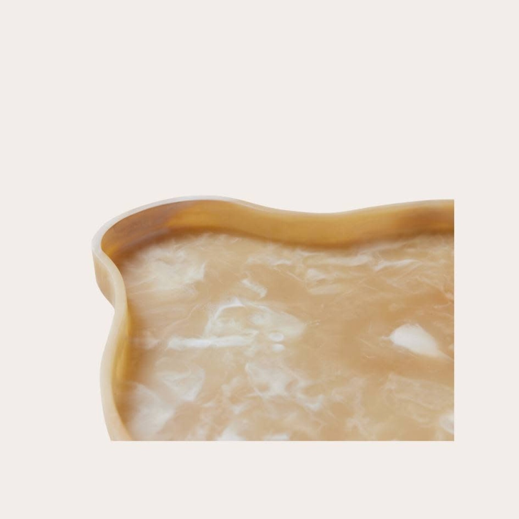 HKliving HKliving Patio small tray cream