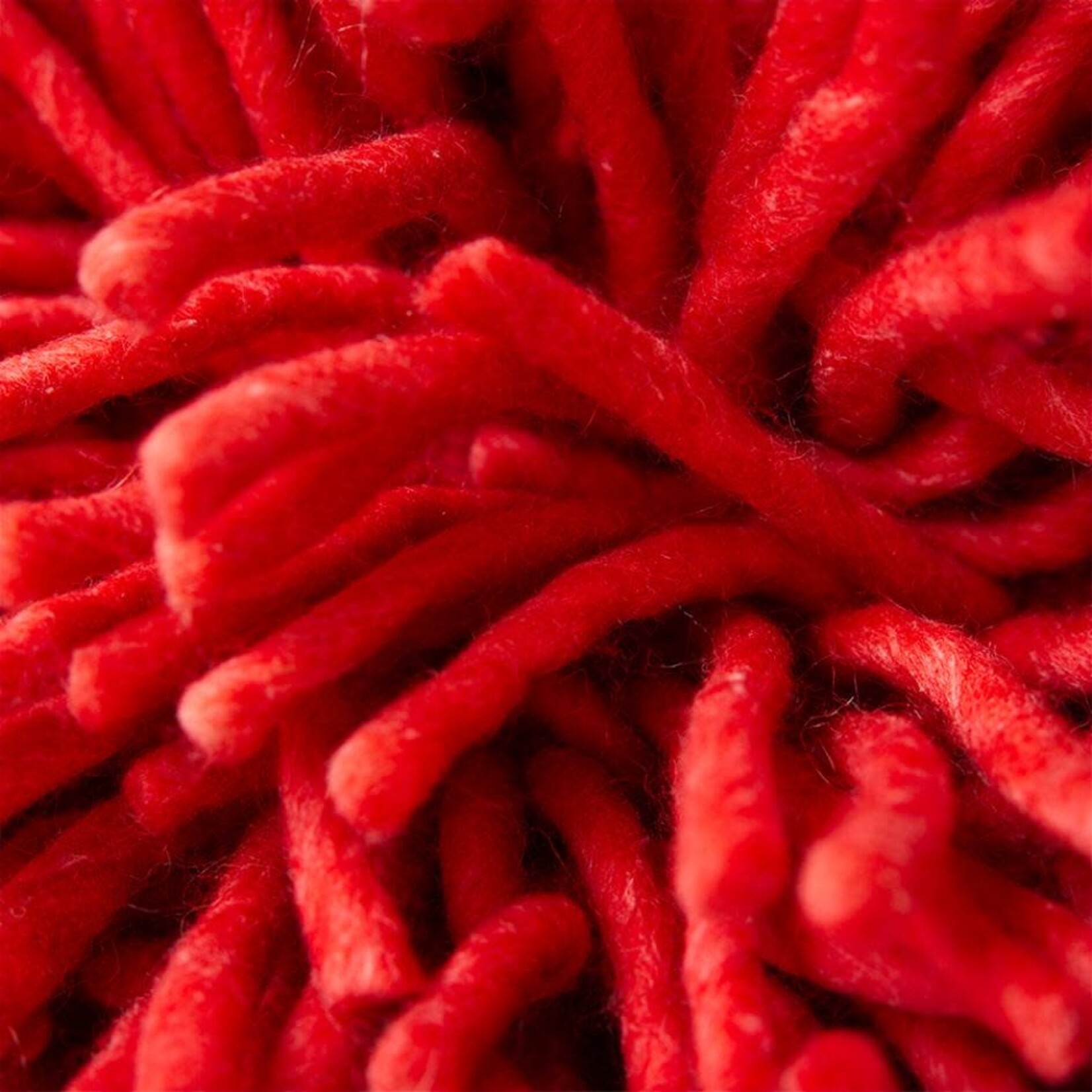 HKliving HKliving rugged woolen cushion cherry red