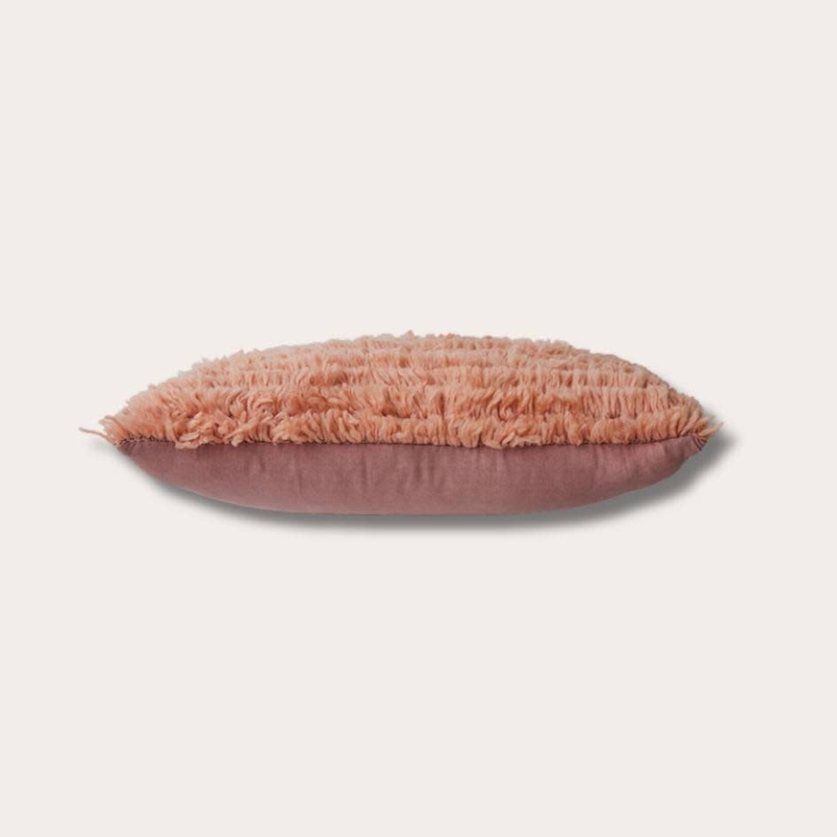 HKliving HKliving fluffy cushion blush