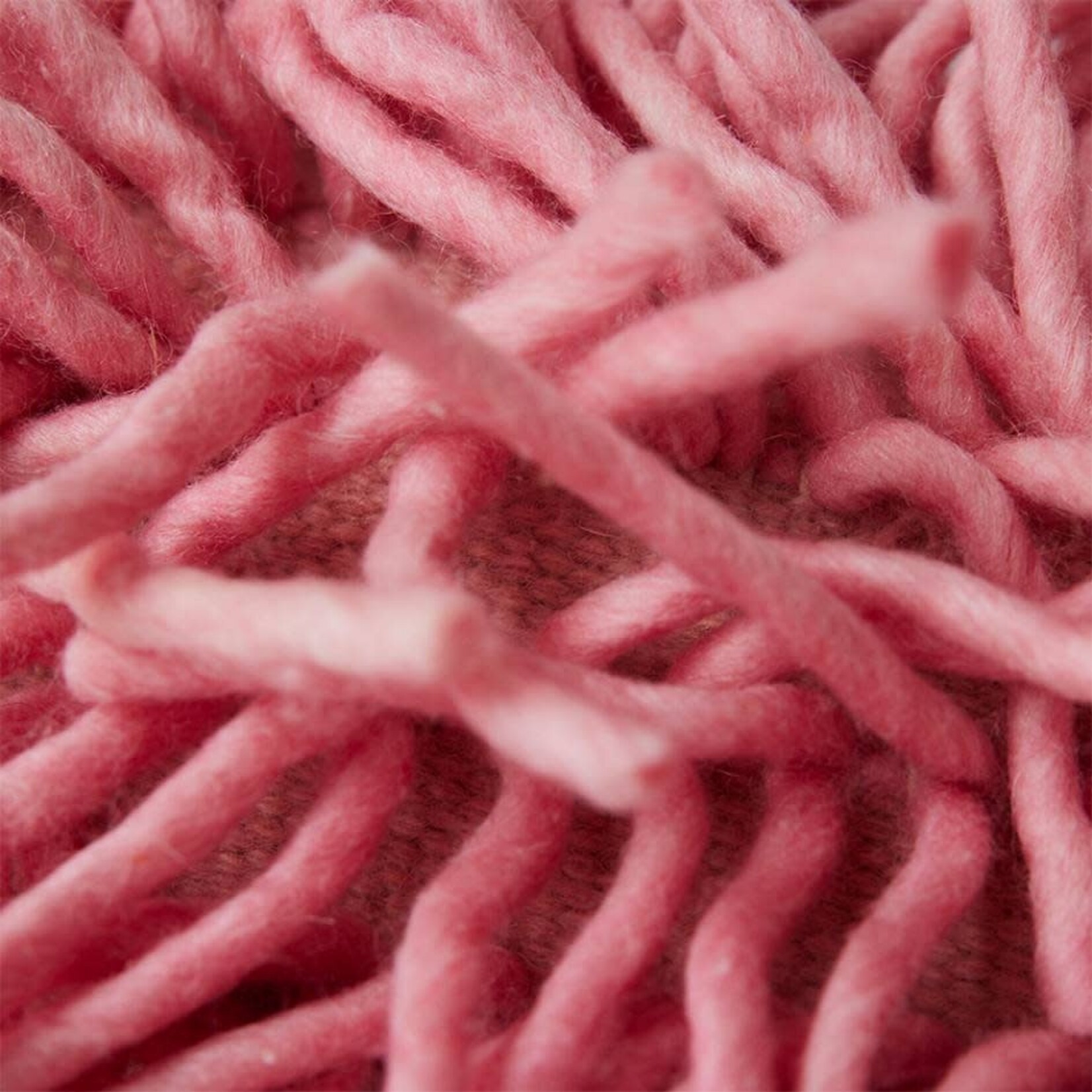 HKliving HKliving rugged cushion pink