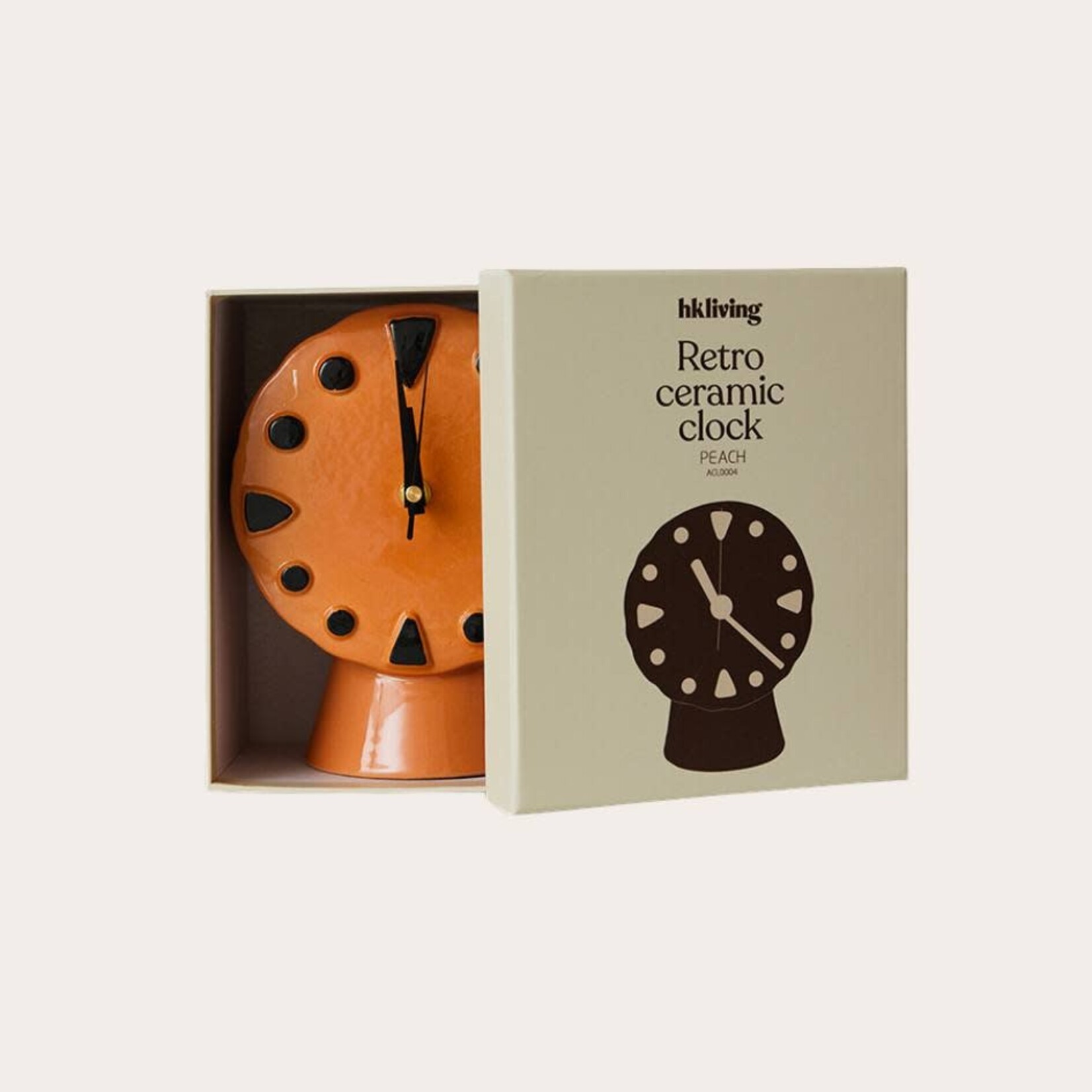 HKliving HKliving retro clock peach