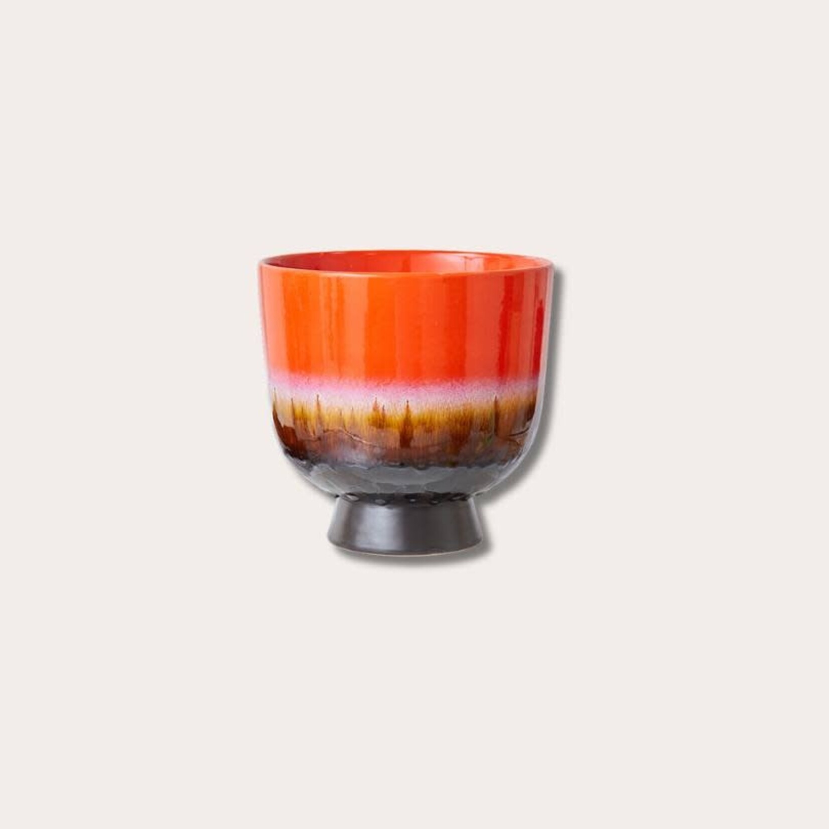 HKliving HKliving retro flower pot cherry red