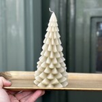 Kerstboom kaars M - eucalyptus