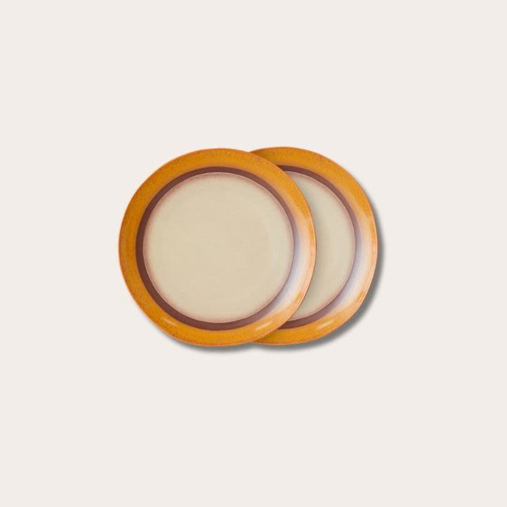 HKliving HKliving dinner plate coconut