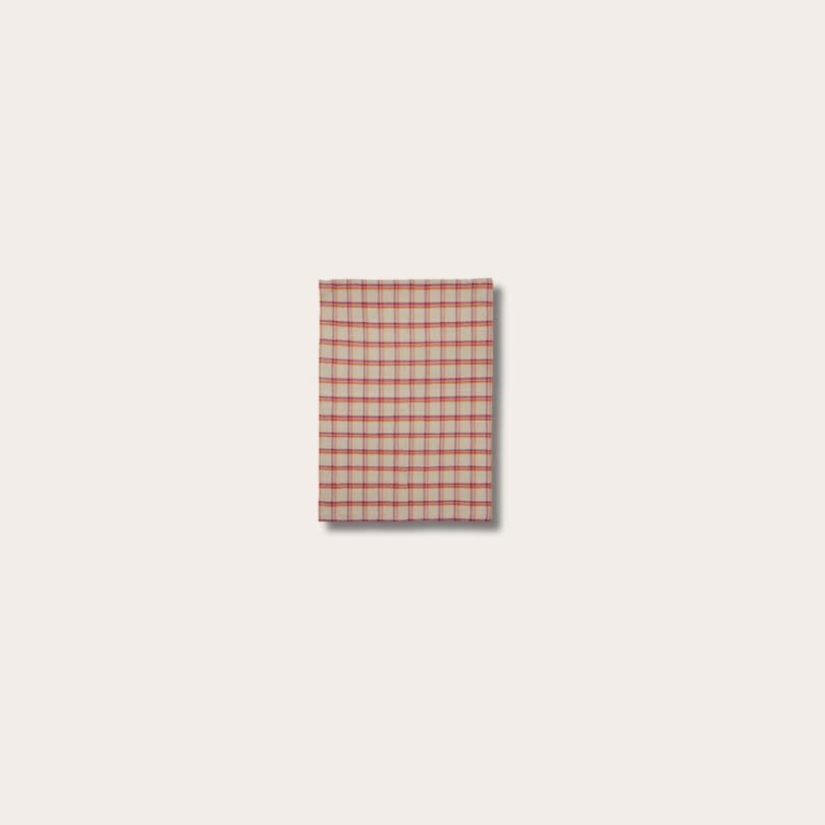 HKliving HKliving tea towel strawberry/ cream