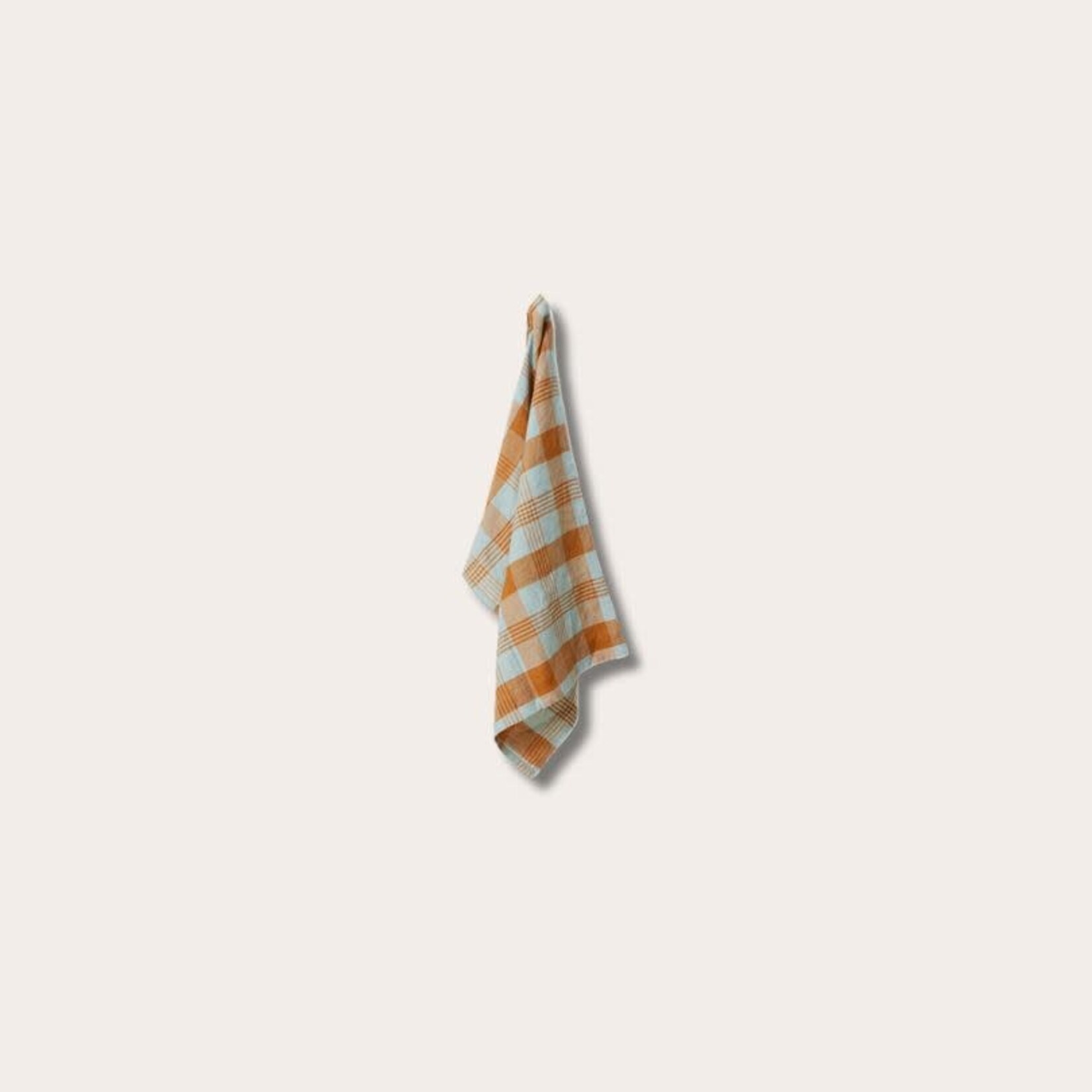 HKliving HKliving tea towel amber/ blue