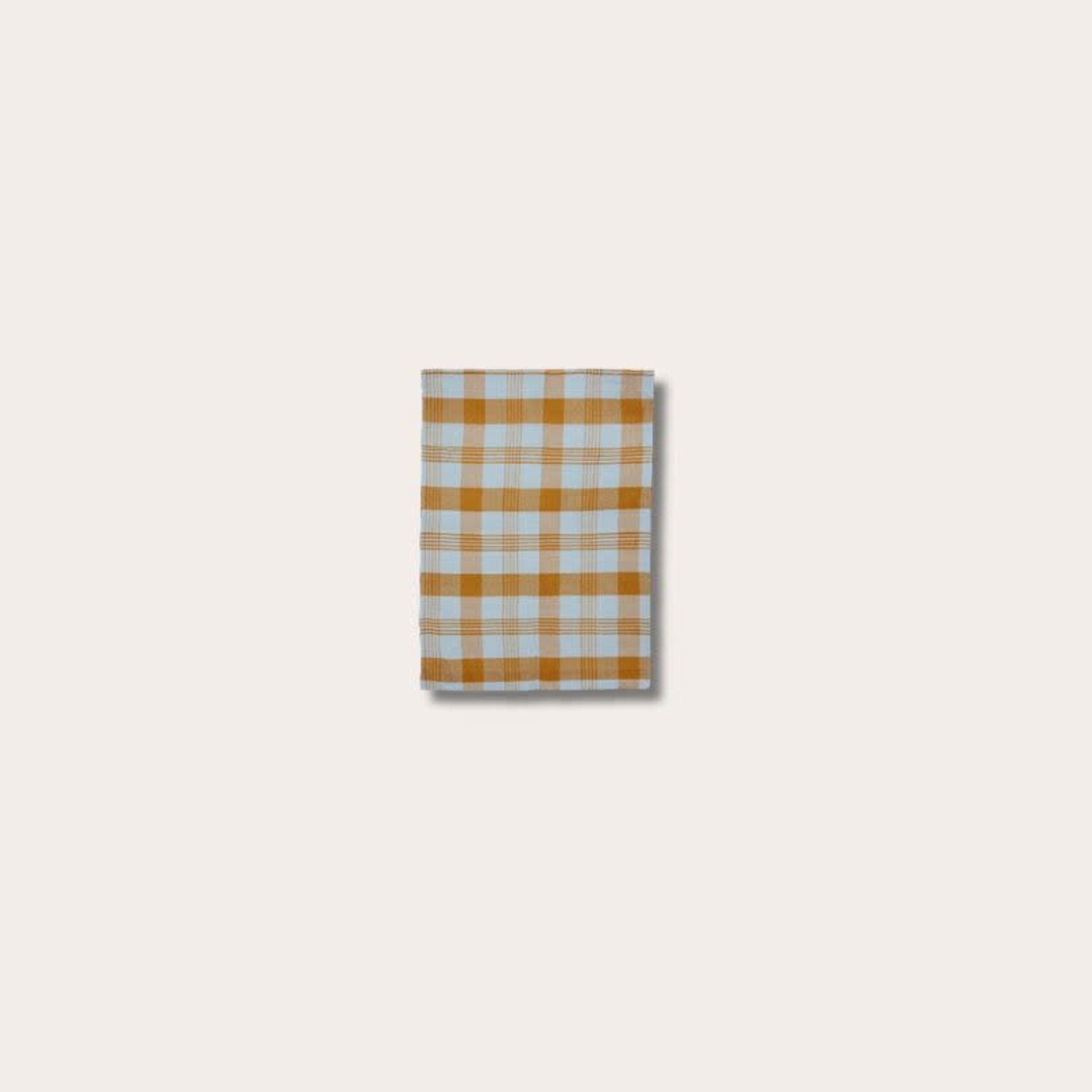 HKliving HKliving tea towel amber/ blue
