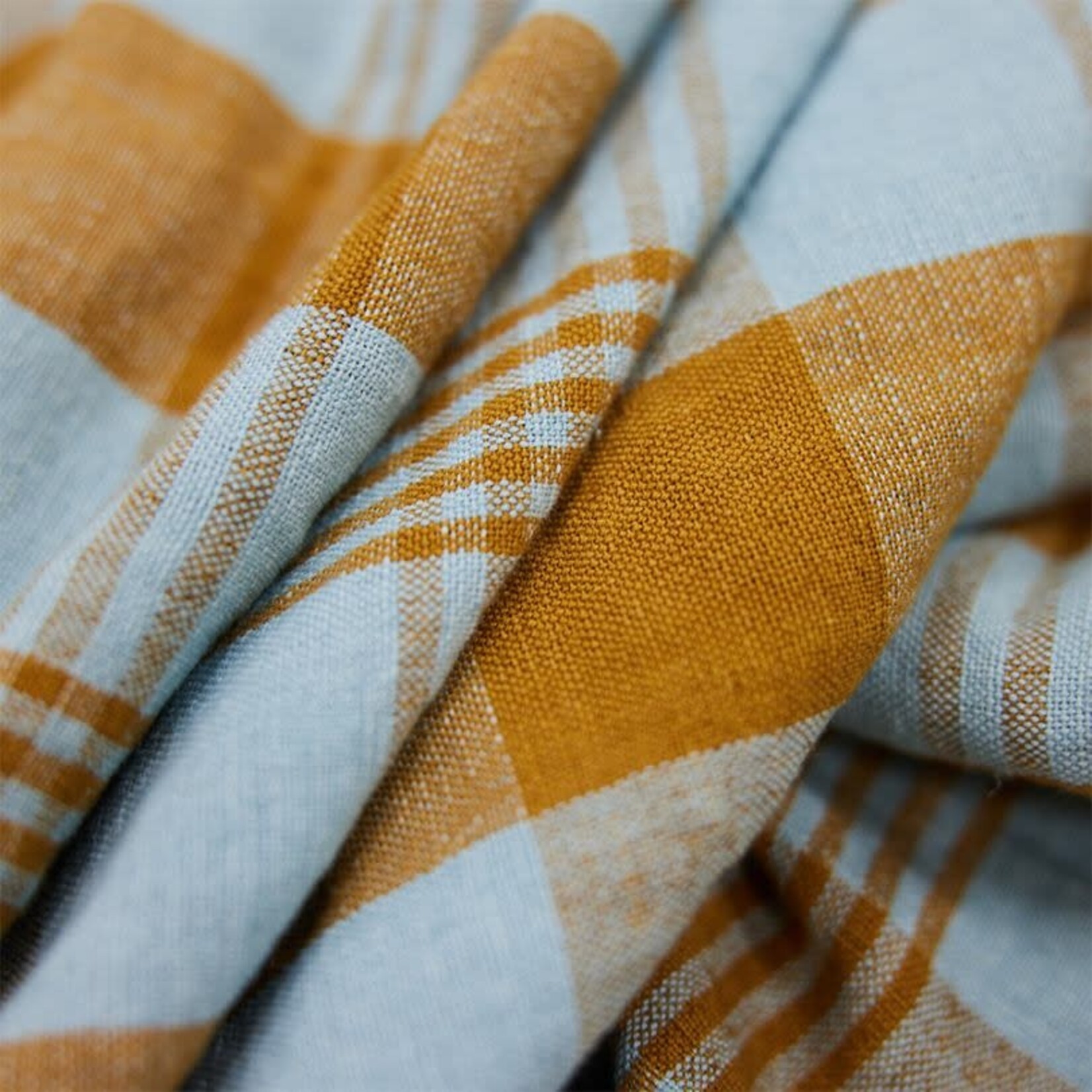 HKliving HKliving tea towel amber/ blue