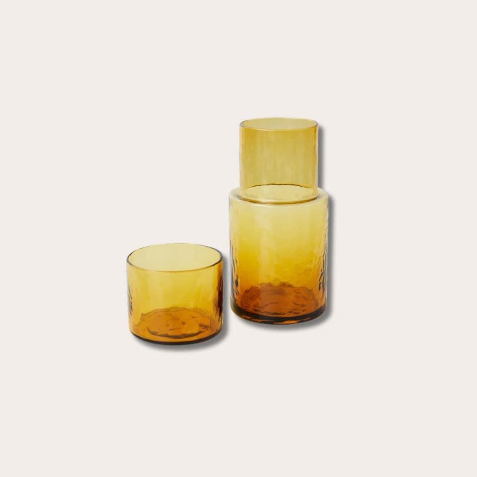 HKliving HKliving tube carafe amber