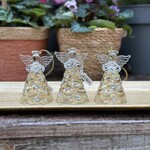 Kerstornament- Engeltjes - Strass