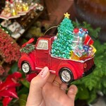 Ornament - pakjesauto