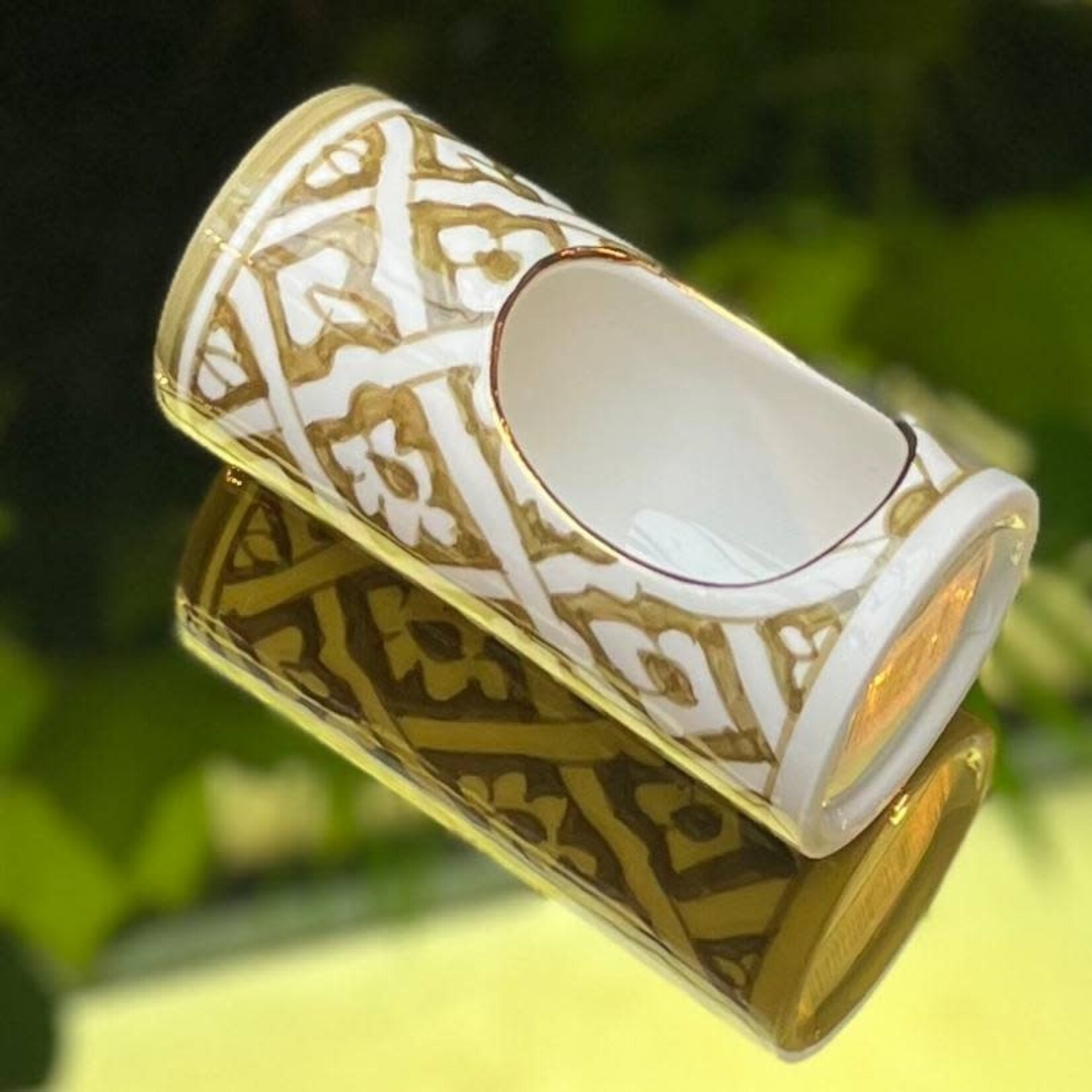 Chabi Chic Chabi Chic - geurbrander - kaki bloemen