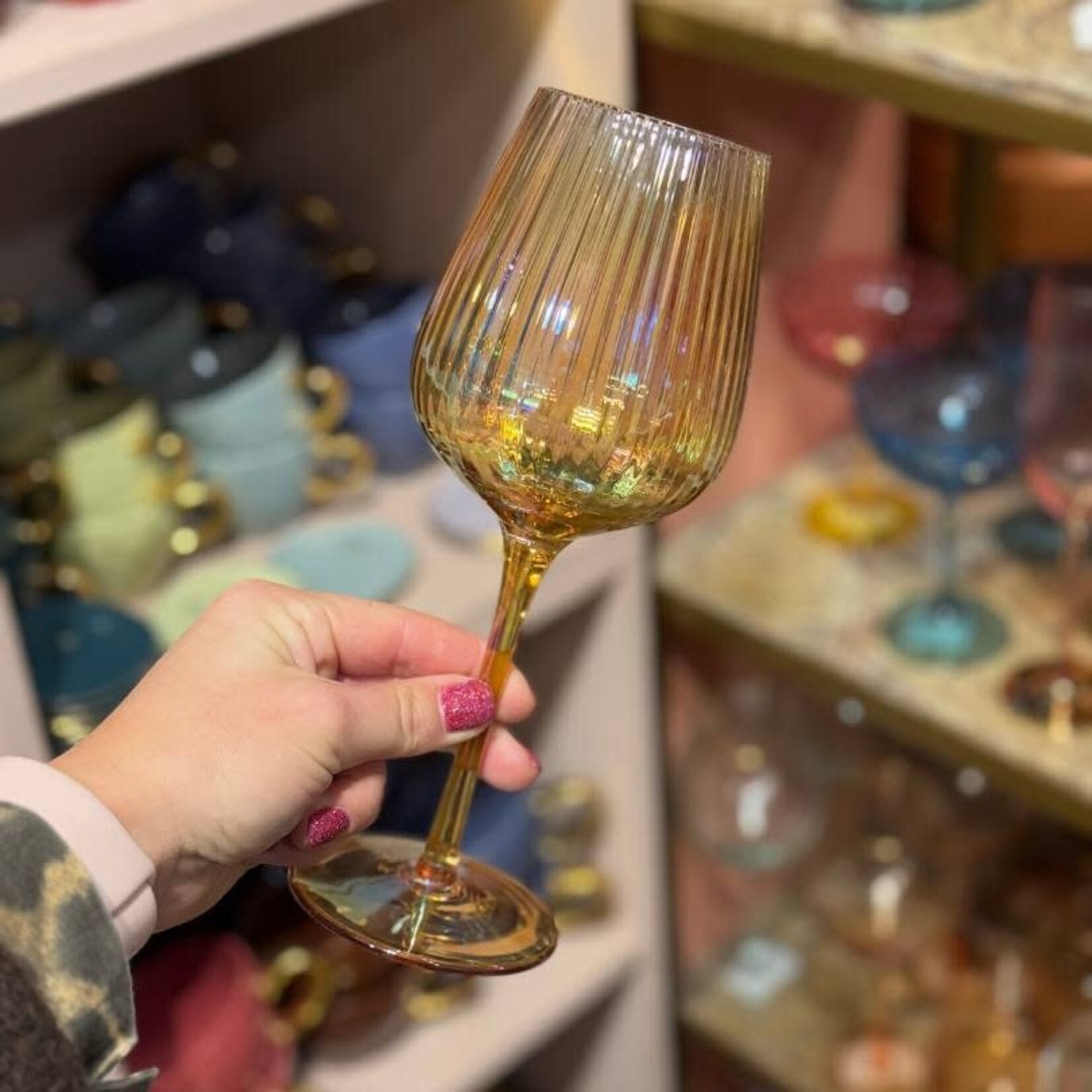 Wijnglas - muli color