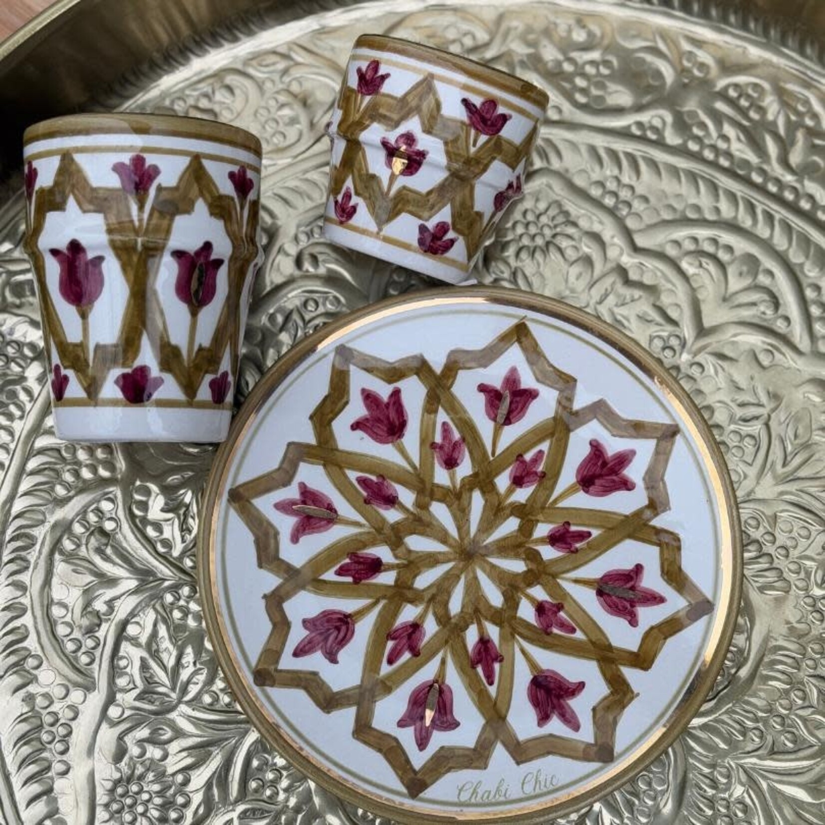 Chabi Chic Chabi Chic - bord - kaki bordeaux