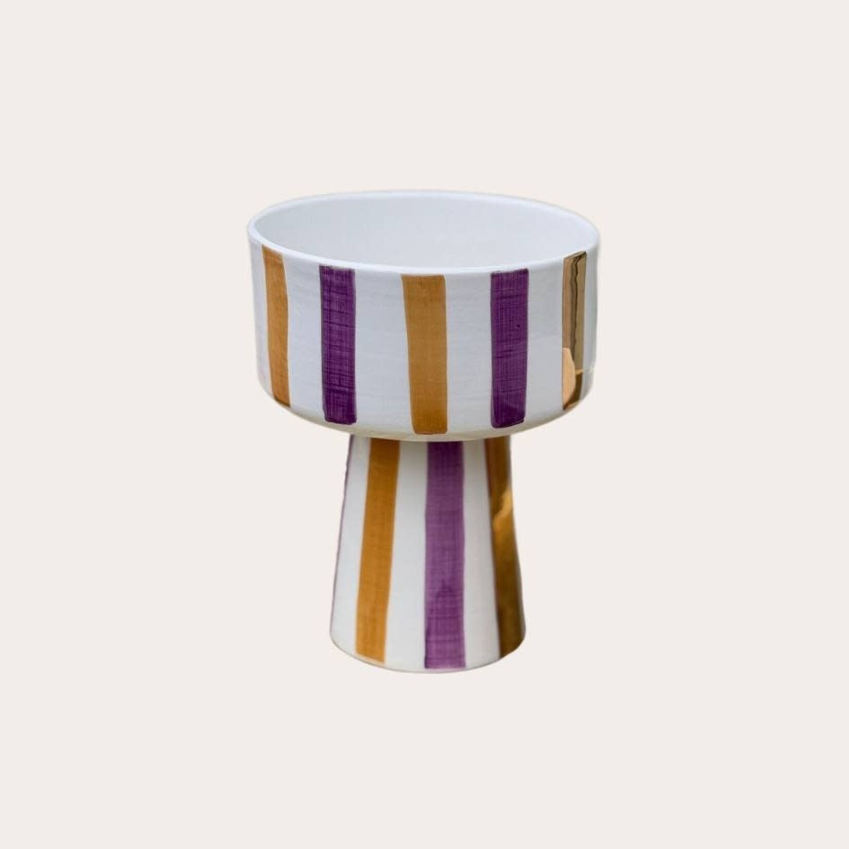 Chabi Chic Chabi Chic - schaal op voet groot - gestreept