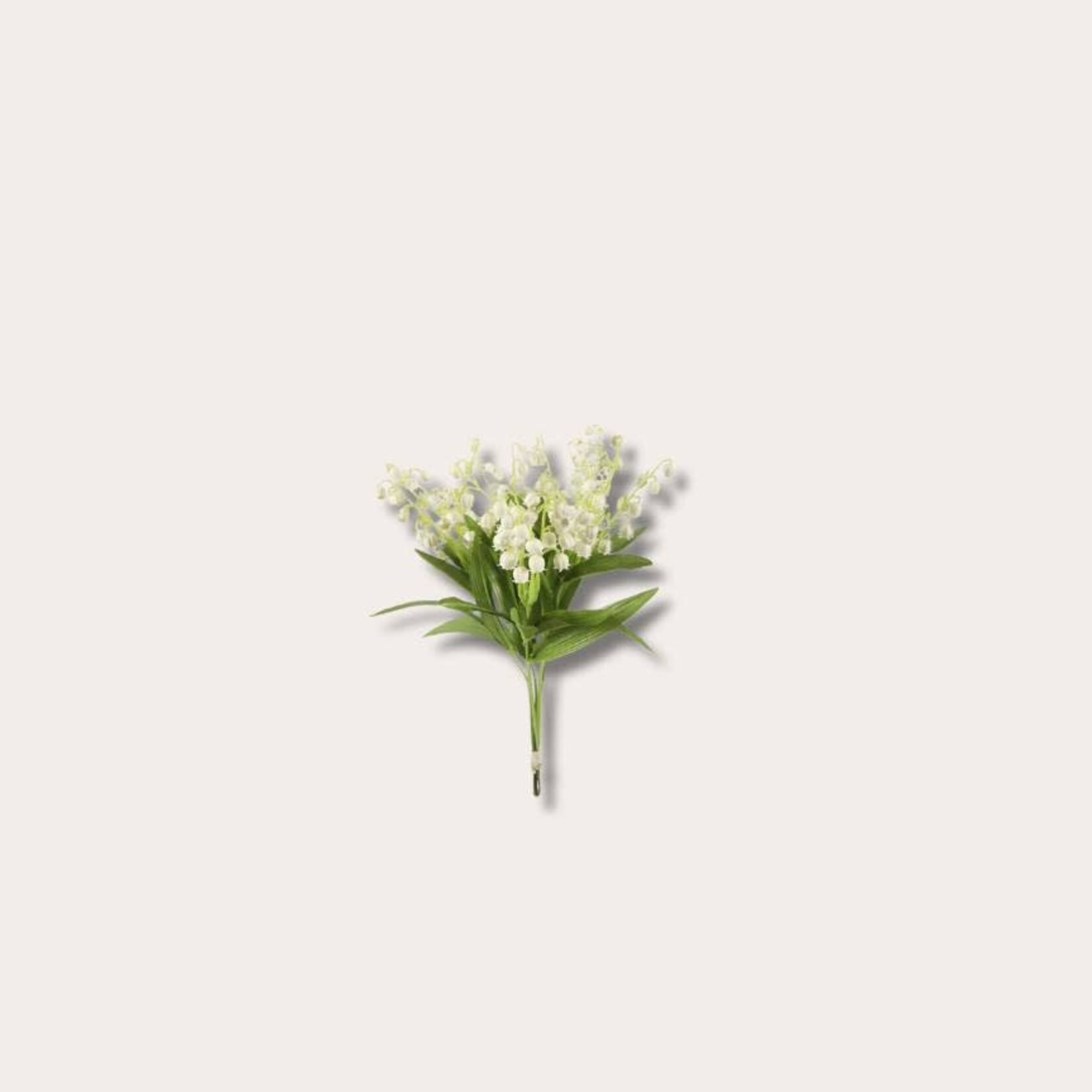 Zijden bloem - Lelietje van Dalen bos - wit
