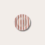 Ontbijtbord - Roze streep