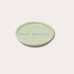 Vondels Plate - Buon appetito - licht groen