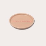 Vondels Plate - Hello sunshine - beige