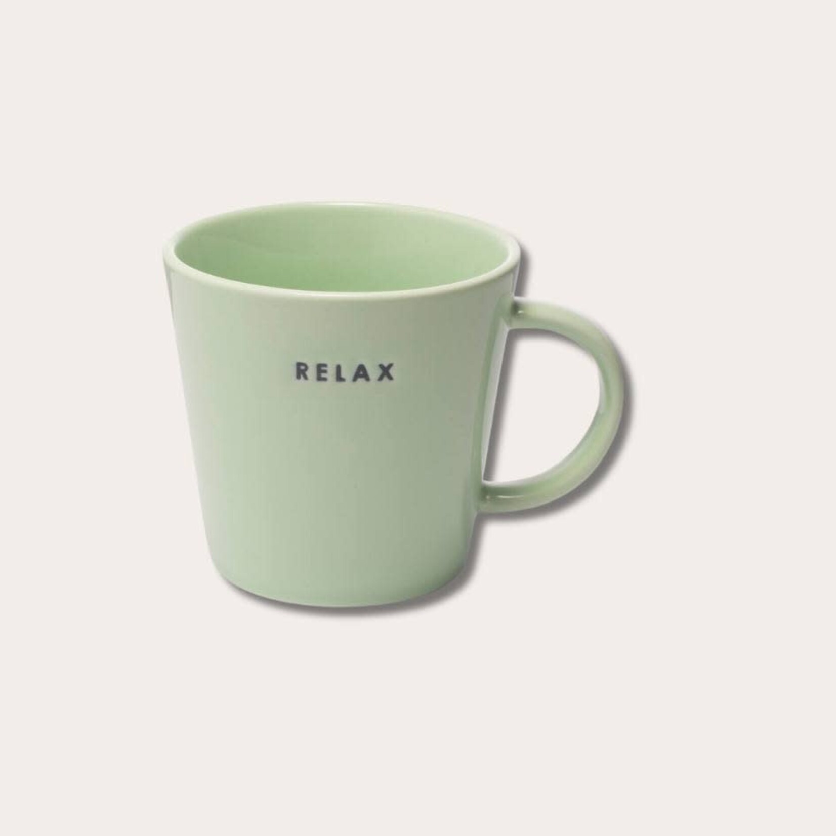 Vondels Tea mug - Relax - licht groen