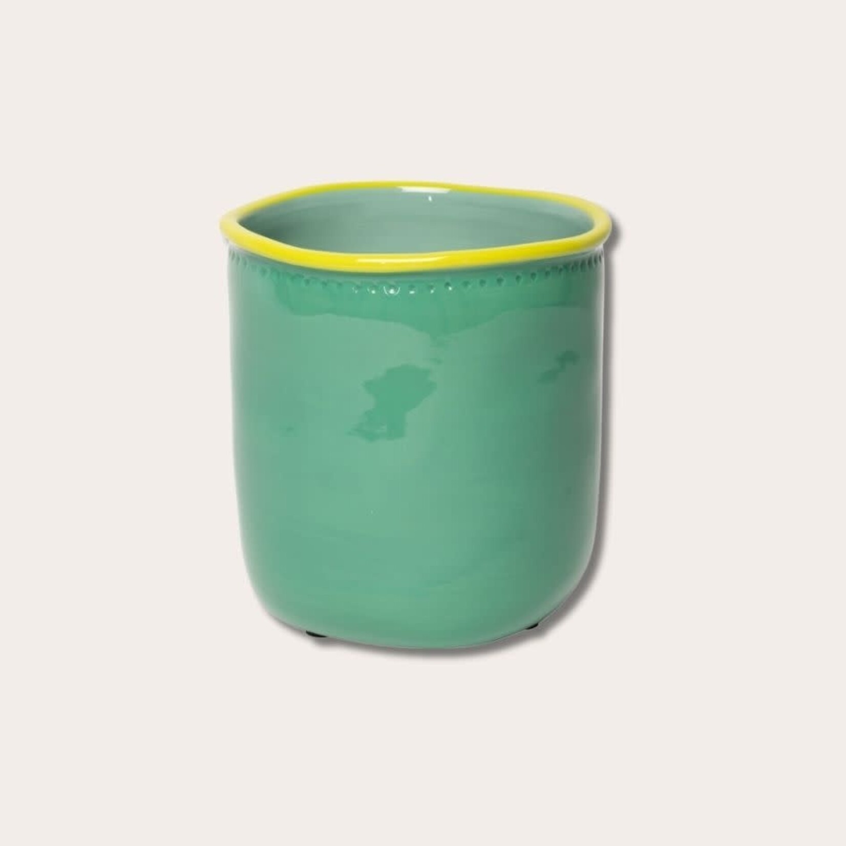 Pot Yara - groen, geel
