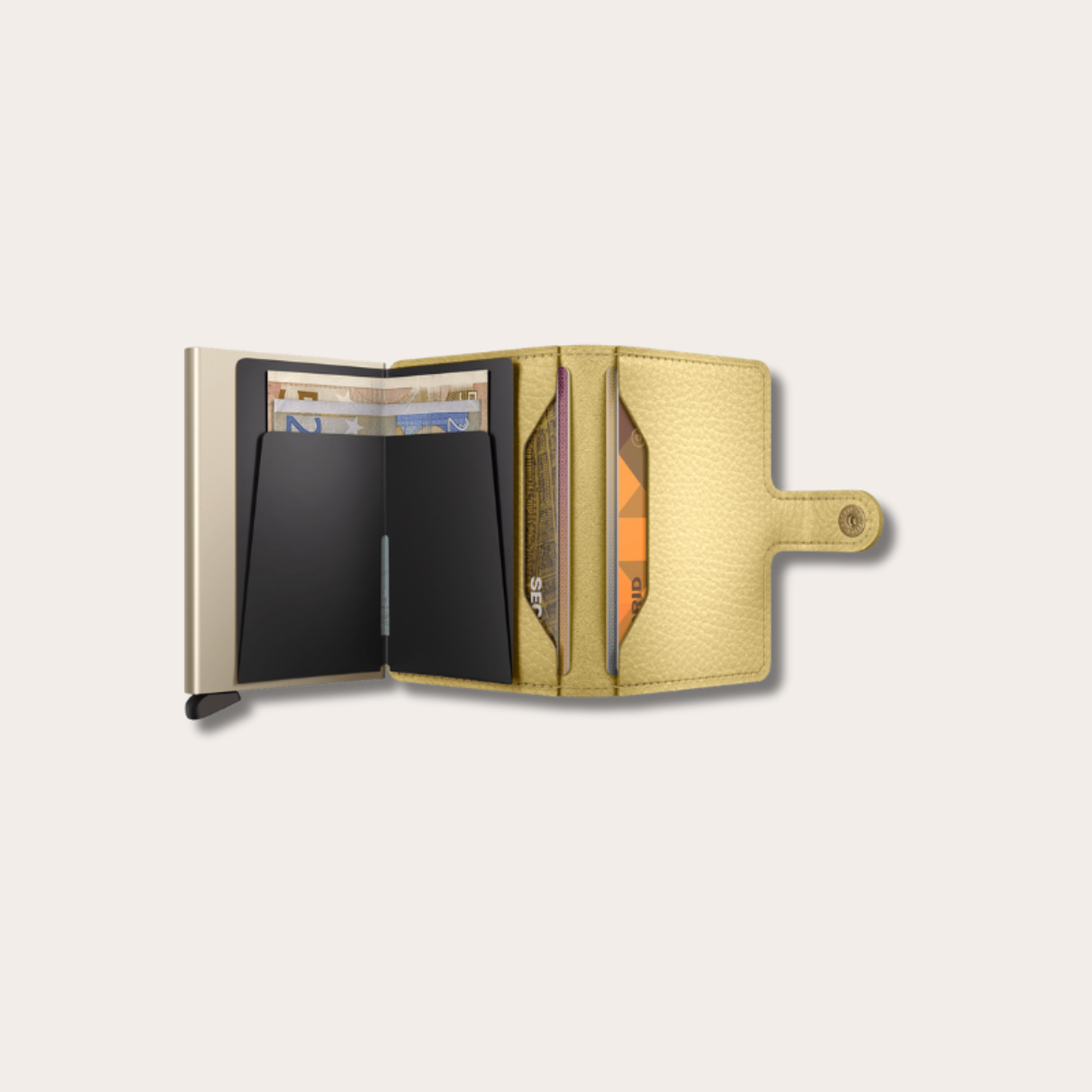 Secrid Secrid Miniwallet - Pebble Butter Yellow