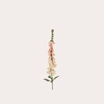 Zijden bloem - Digitalis stem fuchsia zalm
