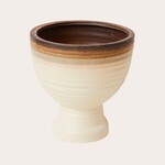 HKliving HKliving Stoneware planter - Vanilla