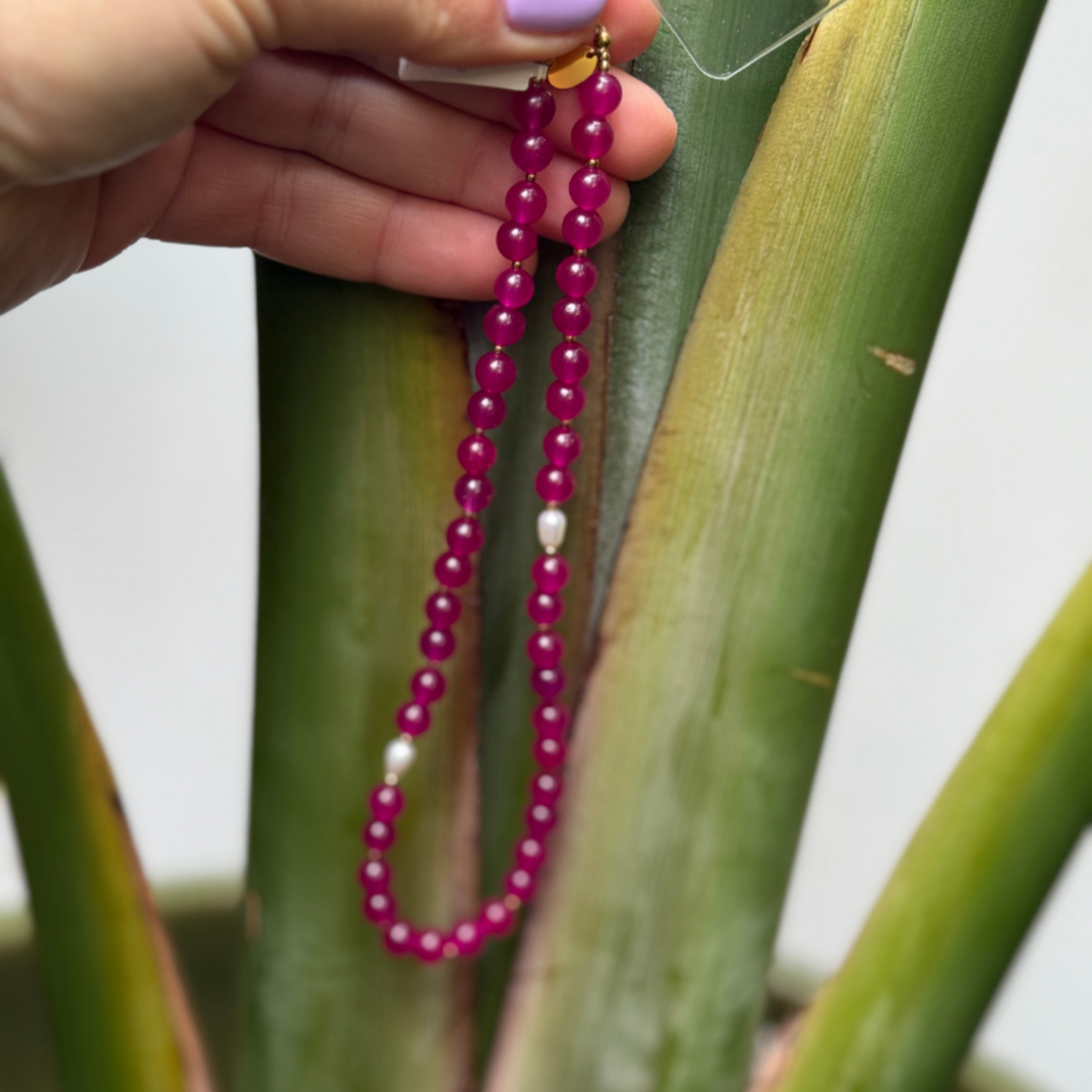 Telefoonkoord Lily - Fuchsia