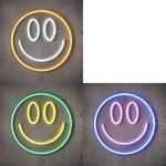 Neon lamp - Smiley