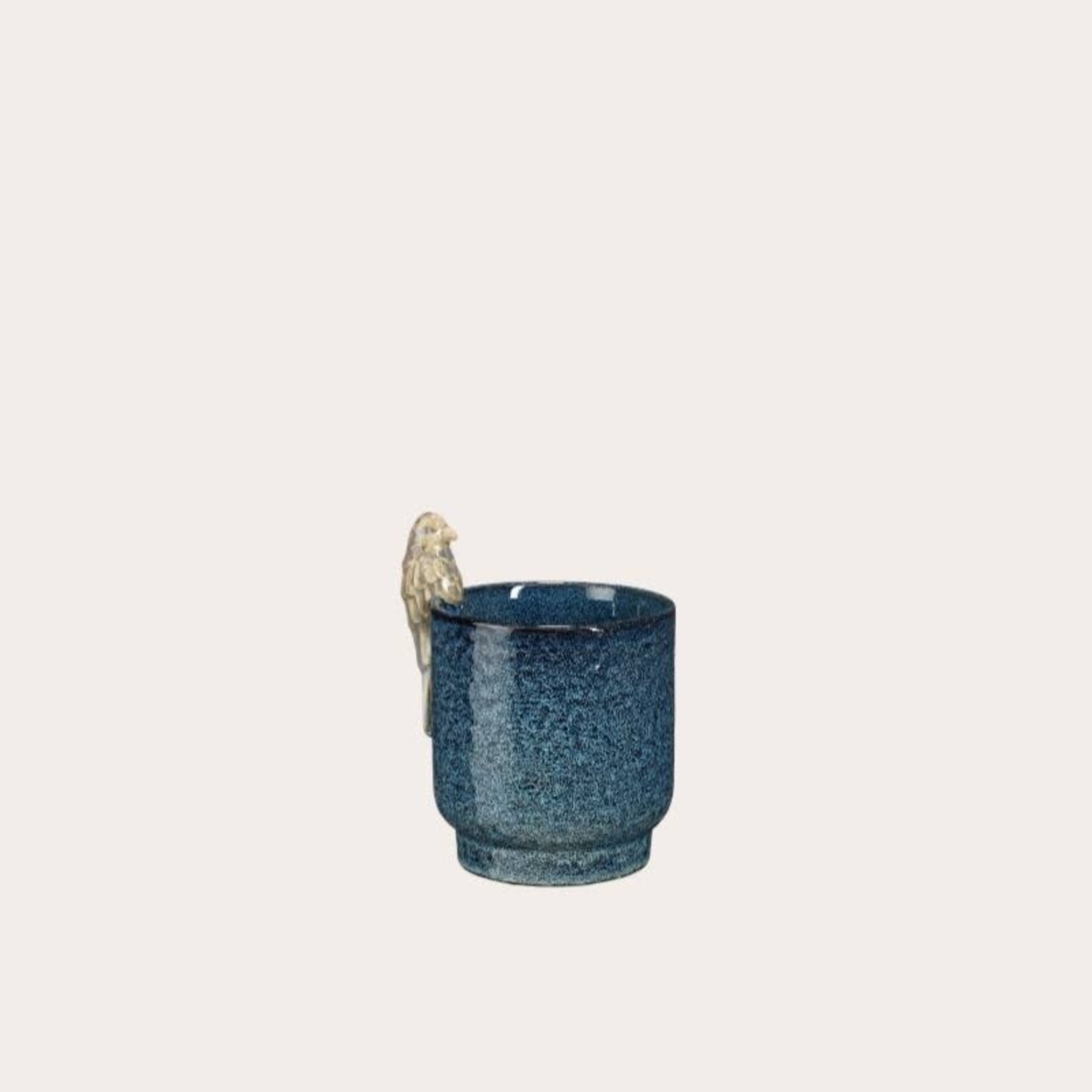 Pot Vogel - Blauw