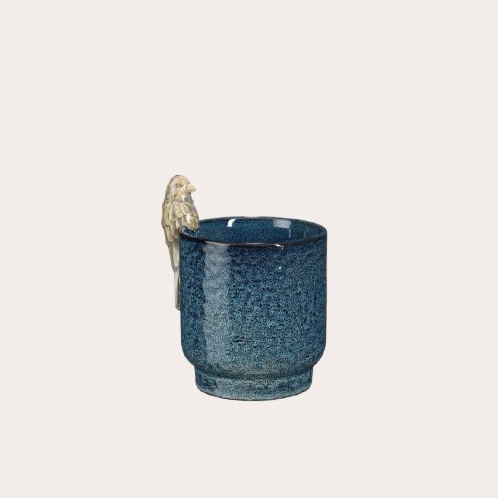 Pot Vogel - Blauw