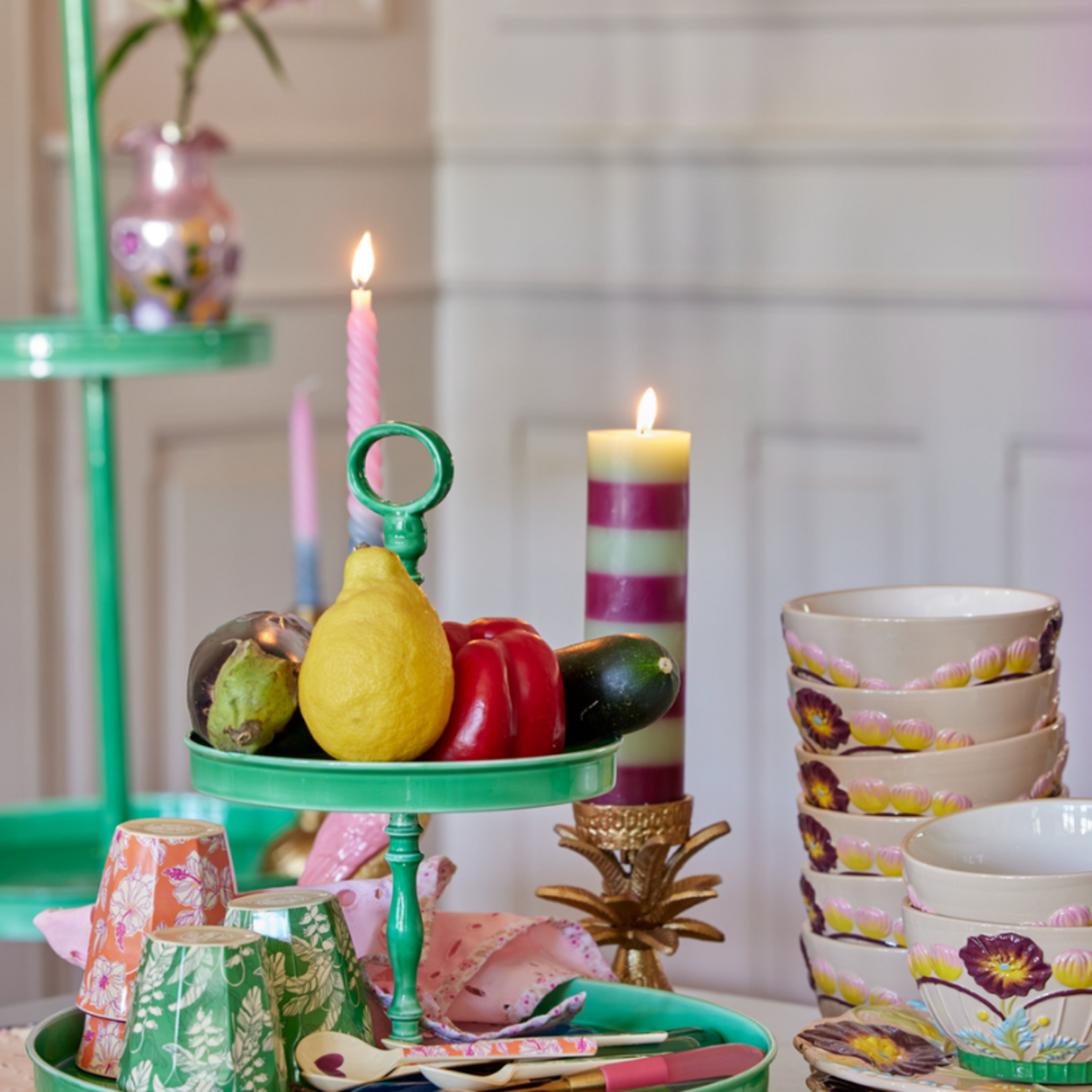 Etagere - groen L