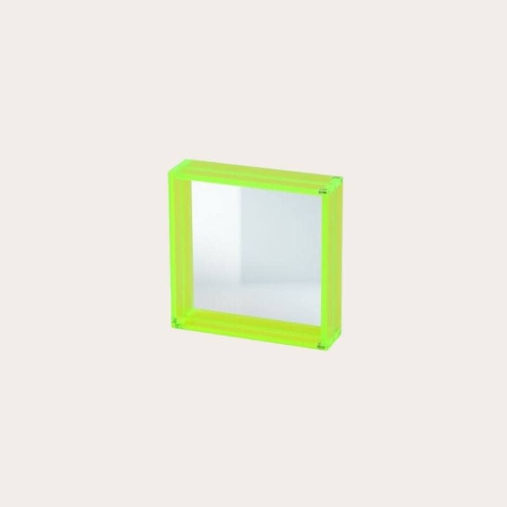Neon fotolijstje - Geel