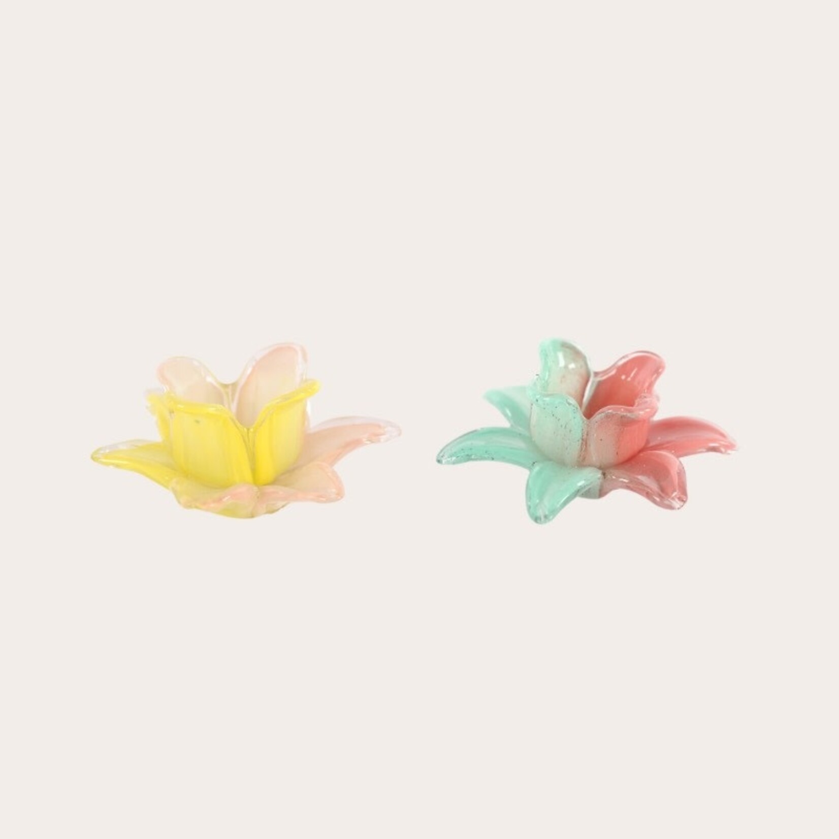 Theelichthouder - Amaryllis