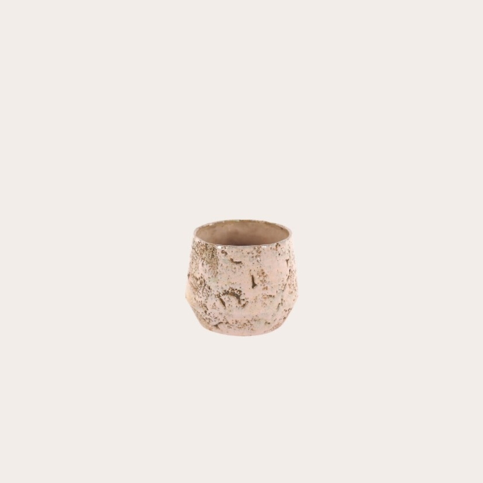 Pot Grooved - Taupe