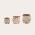 Pot Grooved - Taupe