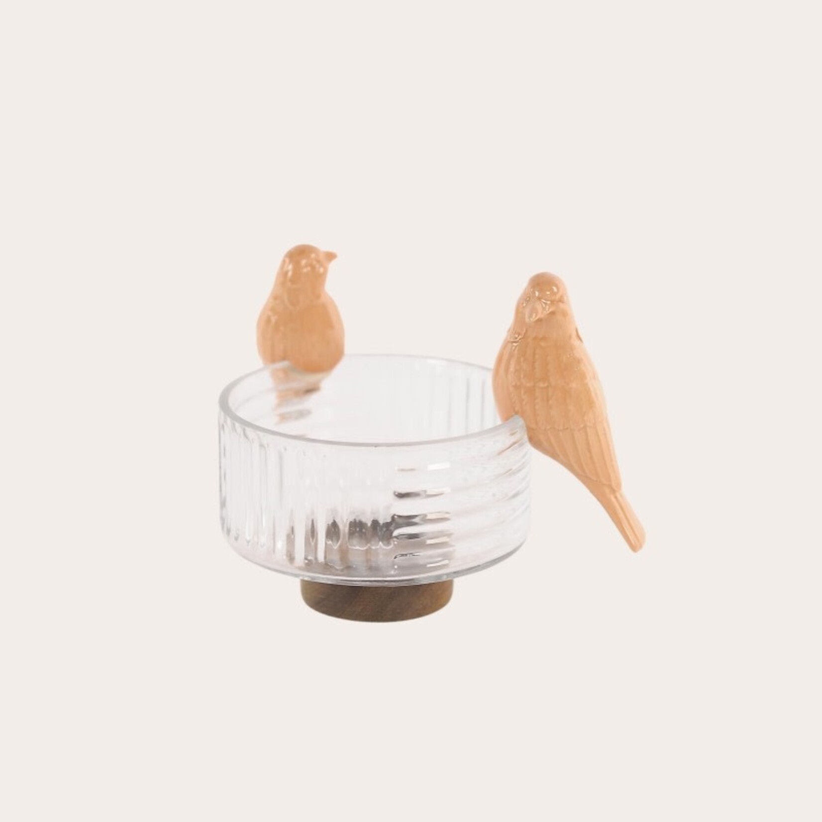 Decoratie Vogels - Perzik