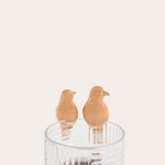 Decoratie Vogels - Perzik
