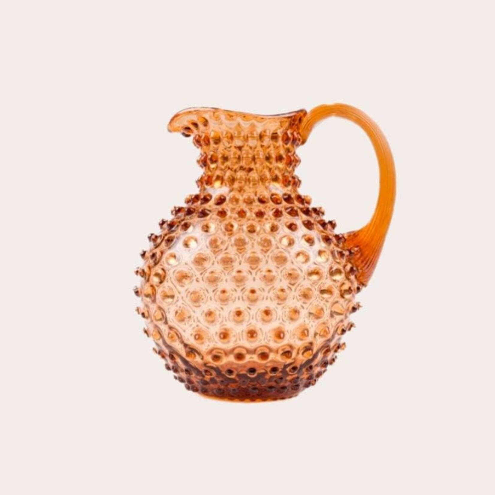 Kristallen karaf rond - Caramel 2L